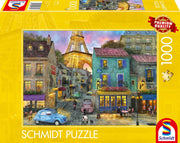 Schmidt Spiele - Puzzle - Streets of Paris (1000 - Piece Puzzle) Games & Toys