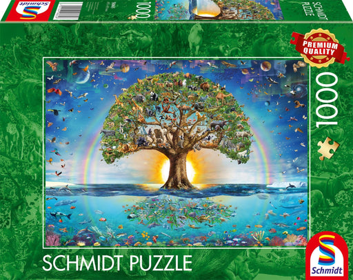 Schmidt Spiele - Puzzle - The Magical Tree of Life (1000 - Piece Puzzle) Games & Toys