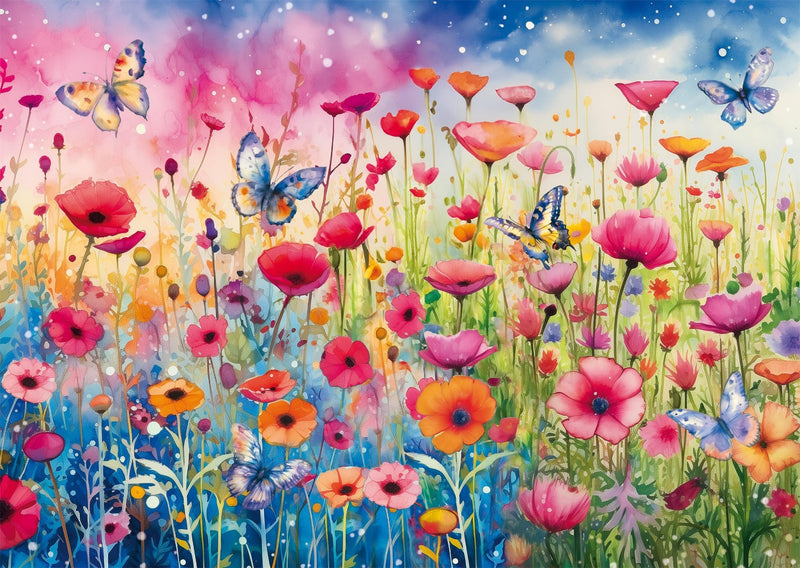 Schmidt Spiele - PZ1000: POPPY MEADOW Toys & Games