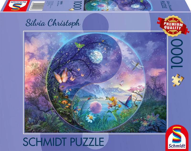 Schmidt Spiele - PZ1000:YIN & YANG: FANTASTIC INSECT WORLD Games & Toys