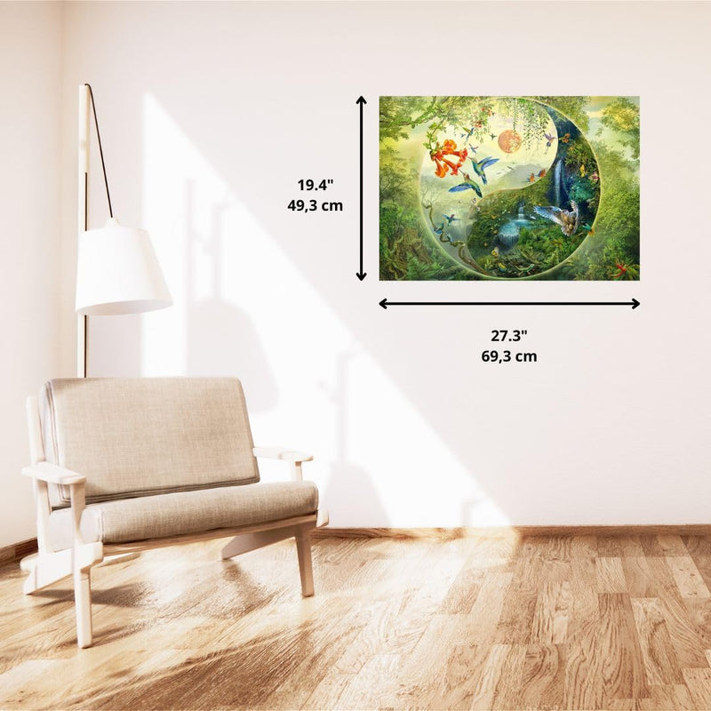 Schmidt Spiele - PZ1000:YIN & YANG IN THE FOREST OF HUMMINGBIRDS Games & Toys
