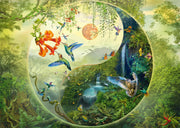 Schmidt Spiele - PZ1000:YIN & YANG IN THE FOREST OF HUMMINGBIRDS Games & Toys