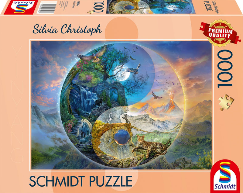 Schmidt Spiele - PZ1000:YIN & YANG MOUNTAIN WORLDS Games & Toys