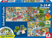 Schmidt Spiele - PZ3X24: FIRE BRIGADE Toys & Games