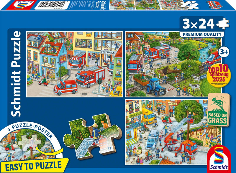 Schmidt Spiele - PZ3X24: FIRE BRIGADE Toys & Games