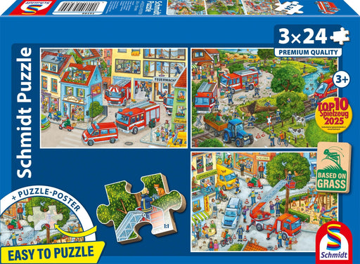 Schmidt Spiele - PZ3X24: FIRE BRIGADE Toys & Games