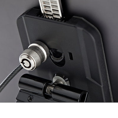 StarTech - Tablet Holder Desktop Locking For 7.9 - 13 Tablets Adjustable With 6FT Cable Lock - Black (Sectbltdt)