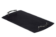 Selbrae House - Large Slate Serving Tray with Antler Handles Home & Kitchen