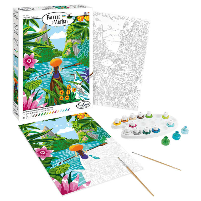 Sentosphere - ARTIST PALETTE - LAGOON IN THAILAND Arts & Crafts