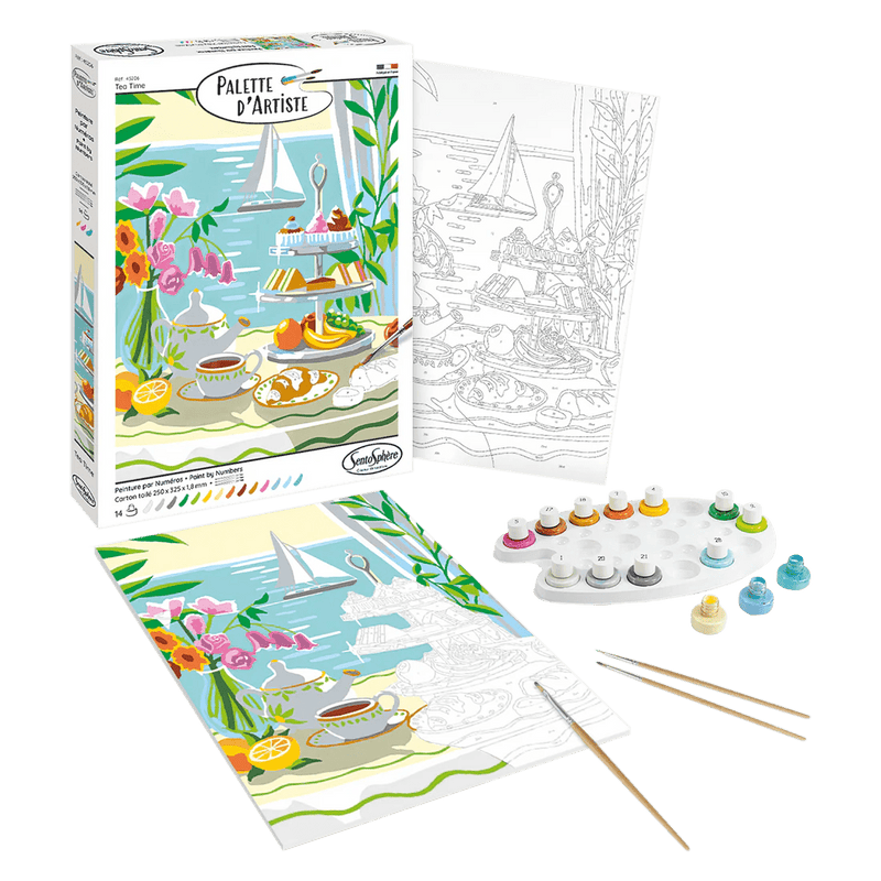 Sentosphere - ARTIST PALETTE - TEA TIME Arts & Crafts