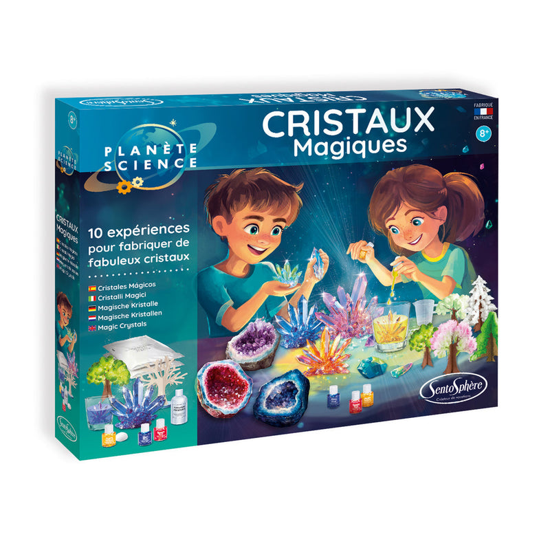 Sentosphere Magic Crystals science kit box, item 28950