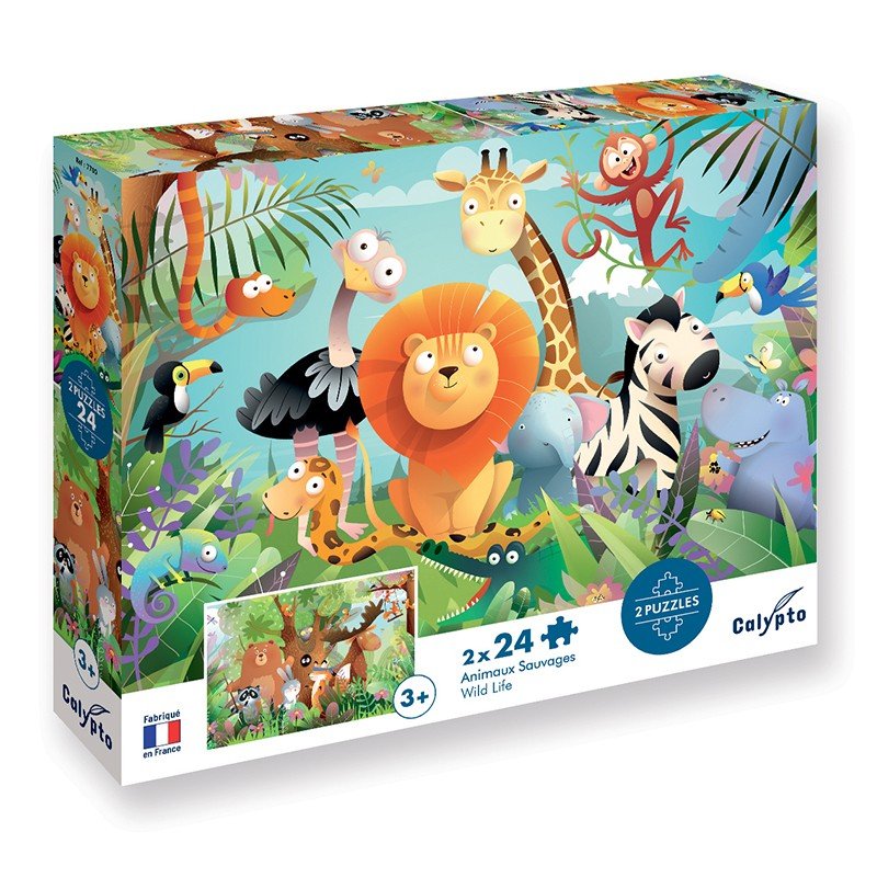 Sentosphere - PZ 2x24: WILD ANIMALS Games & Toys