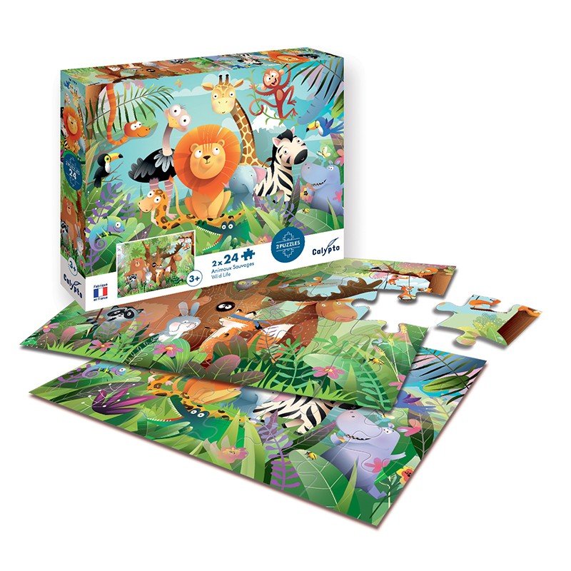 Sentosphere - PZ 2x24: WILD ANIMALS Games & Toys