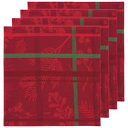 Now Designs - Winterberry Christmas Jacquard Napkins Set of 4