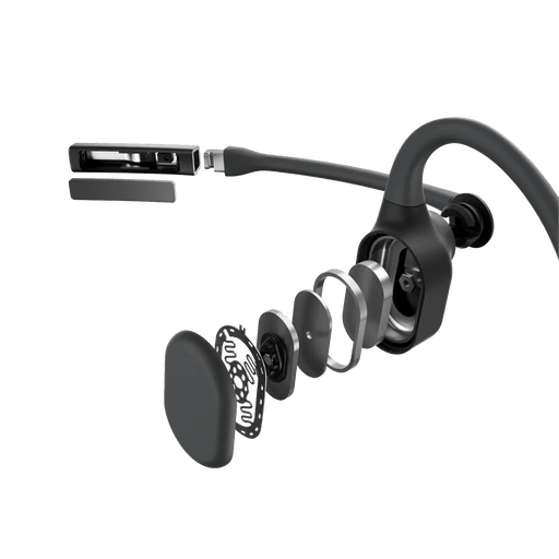 Shokz - OpenComm2 2025 Black Bluetooth Stereo Headset - SHO - C120 - AN - BK - CA - 326 Electronics