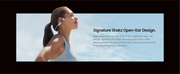 Shokz - OpenRun Pro 2 - Blue - Bluetooth Headset Noise Cancelling Mic Premium Bone Conduction - Dual Drivers Enhanced Bass - 3D Audio Water Resistant IP55 - 12Hr Battery Life Electronics