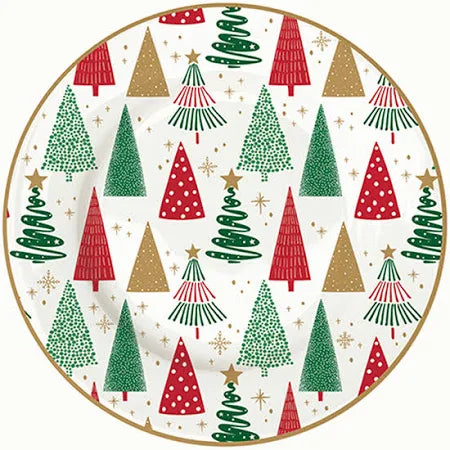 Easy Life - JINGLE BELLS - Dessert Plate -  Set of 4 | 19 cm / 7.5 in