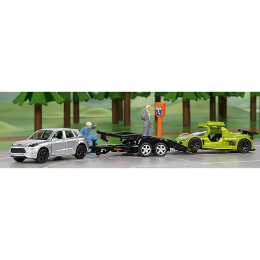 Siku - CAR WITH TRAILER (1:55) Toys & Games