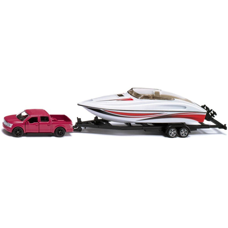 Siku - FORD F150 WITH MOTORBOAT (1:50) Toys & Games