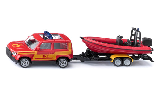 Siku - LAND ROVER DEFENDER WITH BOAT Games & Toys