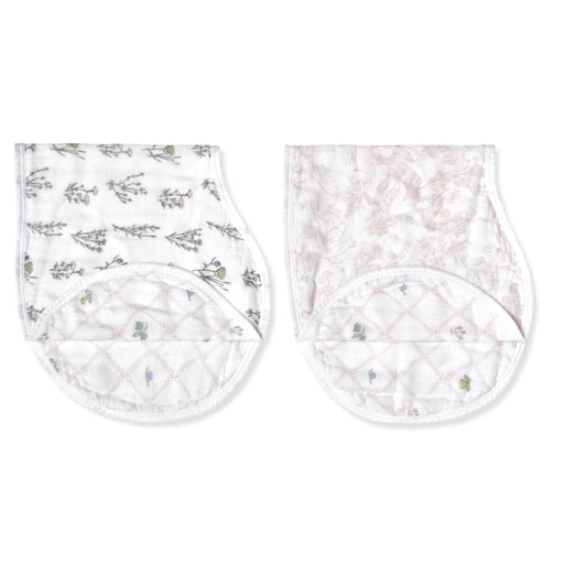 Silky Soft Burpy Bibs Mother & Baby Silky Soft Burpy Bibs | French Floral - Girl