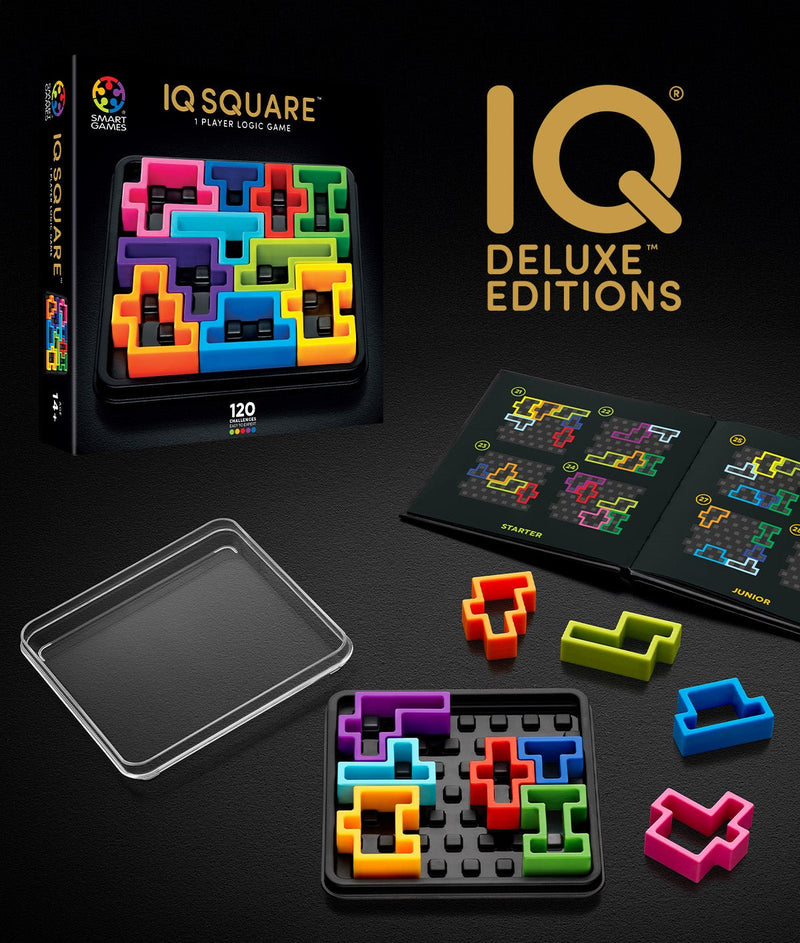 Smart Games - IQ DELUXE - SQUARE Toys & Games