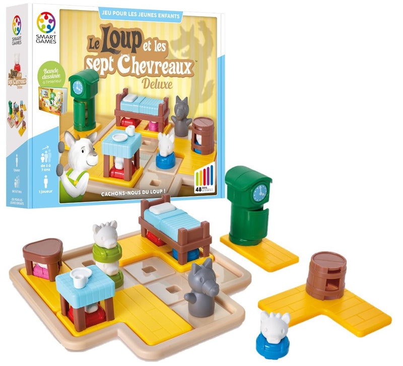 Smart Games - LE LOUP ET LES 7 CHEVREAUX Games & Toys