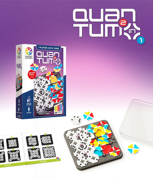 Smart Games - QUANTUM - 2 IN 1 PUZZLE Toys & Games