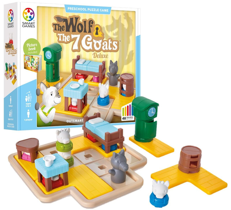 Smart Games - THE WOLF & THE 7 GOATS Games & Toys