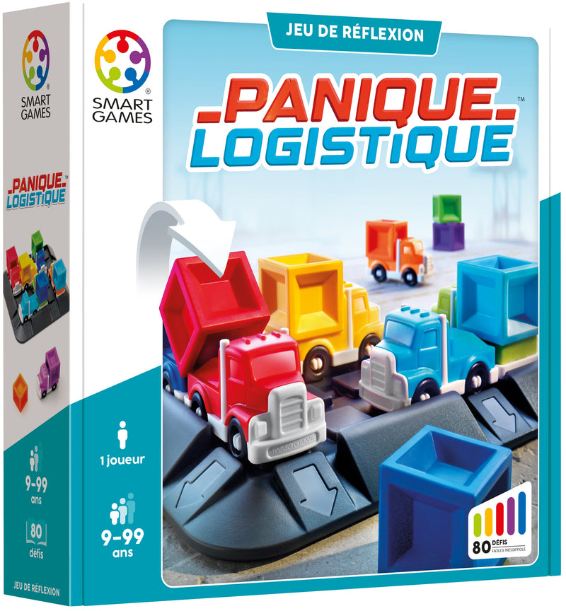 SmartGames Panique Logistique French edition box, SG 111 FR