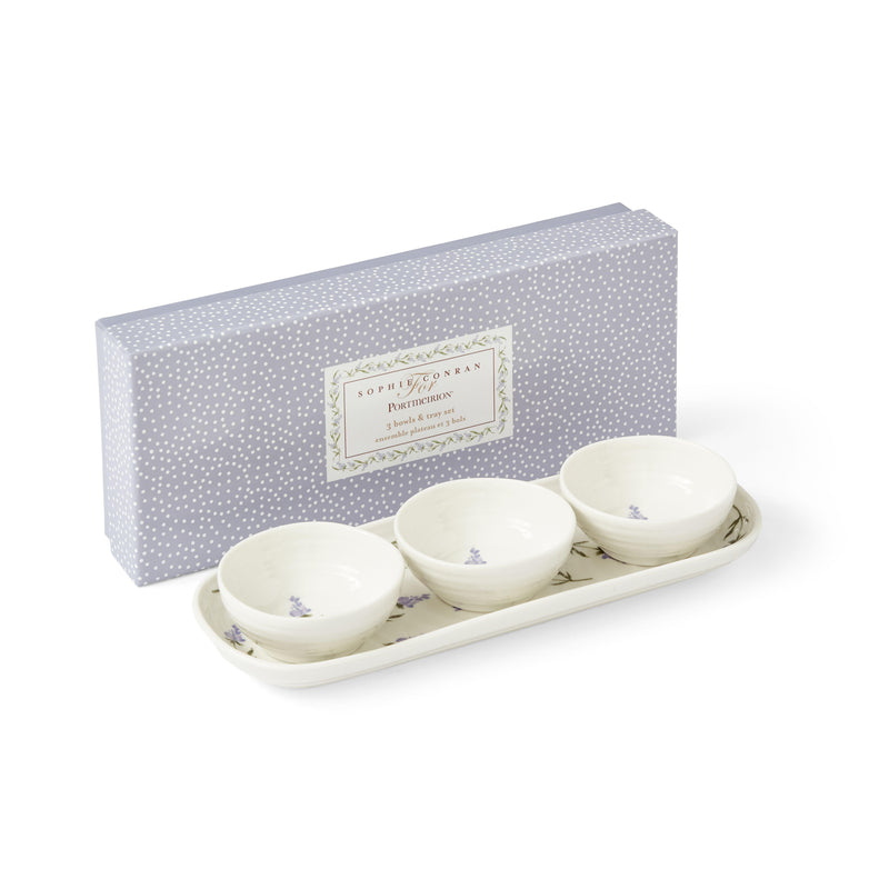 Sophie Conran - Lavandula 3 Bowl & Tray Set