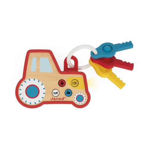 Janod - TRACTOR KEY RING - THE FARM