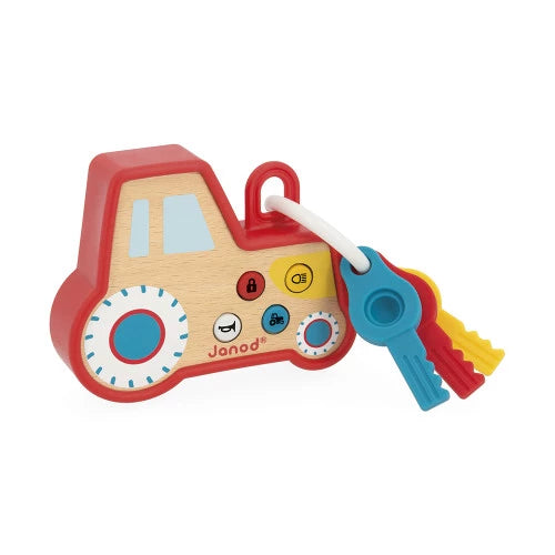 Janod - TRACTOR KEY RING - THE FARM