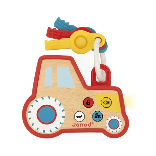 Janod - TRACTOR KEY RING - THE FARM