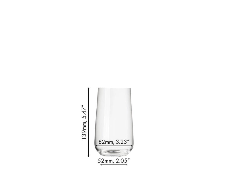 Spiegelau - CAPRI - Long Drink Glass (Set of 2) | 550 mL / 18.6 oz Home & Kitchen