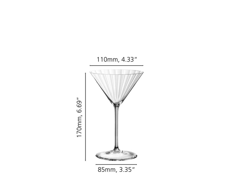 Spiegelau - LIFESTYLE - Espresso Martini / Cocktail Glass (Set of 4) | 220 mL / 7.4 oz Home & Kitchen