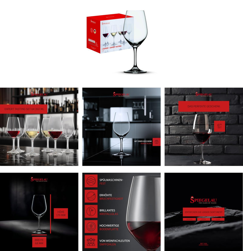 Spiegelau - SPECIALTY - Expert Tasting New (Set of 6) Home & Kitchen