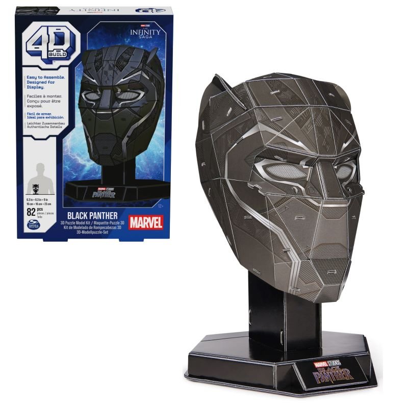 Spin Master - 4D Puzzle Marvel Masks (Single Random Pick) Toys & Games