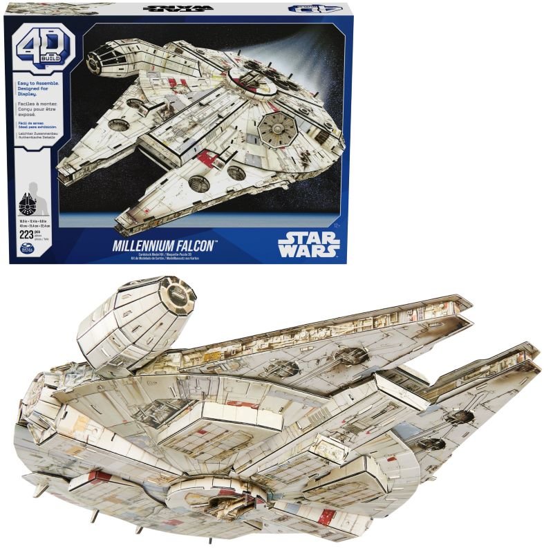 Spin Master - 4D Puzzle Star Wares Millenium Falcon Arts & Entertainment