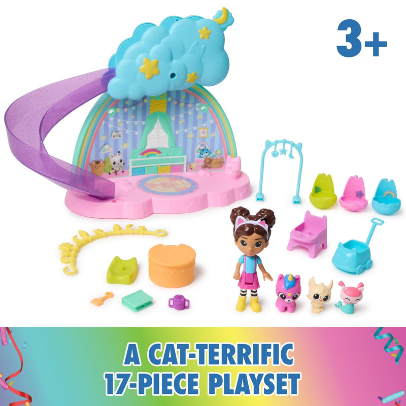 Spin Master - Gabby’s Dollhouse Kitty Care Ear Purrfect Playroom Toys & Games