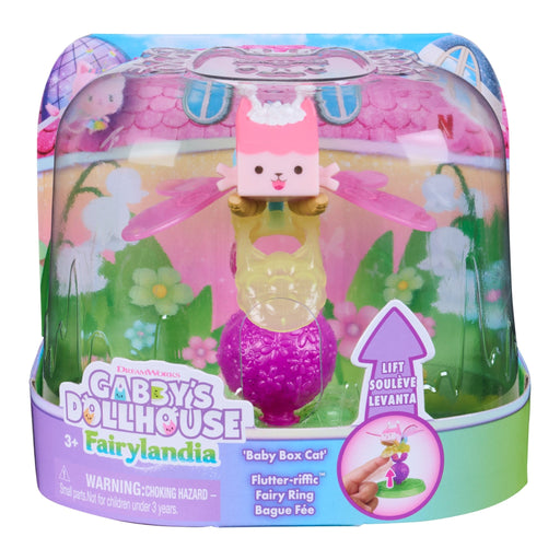 Spin Master - Gabby's Dollhouse Fairylandia Flutter - riffic Fairy Ring Toys & Games
