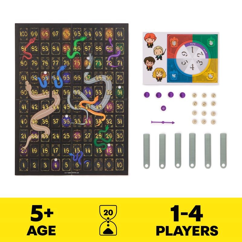 Spin Master - Harry Potter Serpents & Ladders Toys & Games