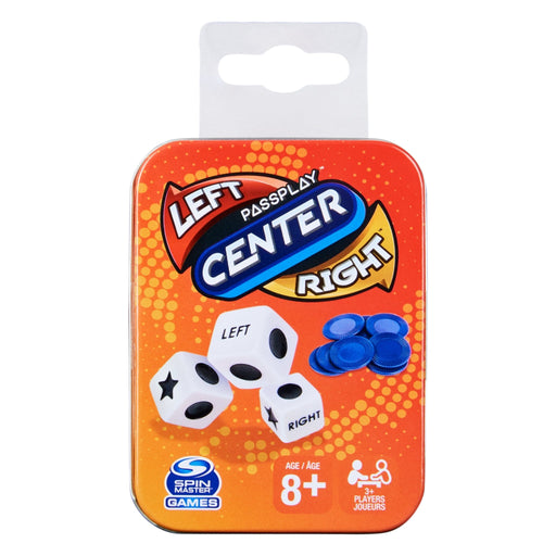 Spin Master - Left Center Right Dice Game Toys & Games