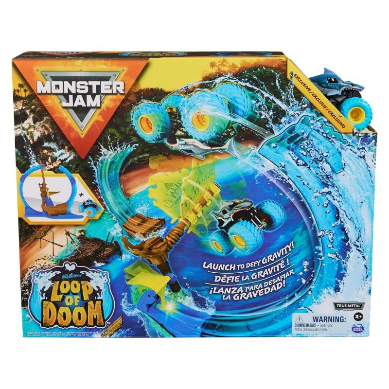 Spin Master - Monster Jam 1:64 Stunt Playset Toys & Games