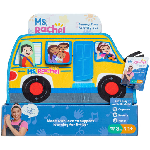 Spin Master - Ms. Rachel Tummy Time Activity Bus Mother & Baby