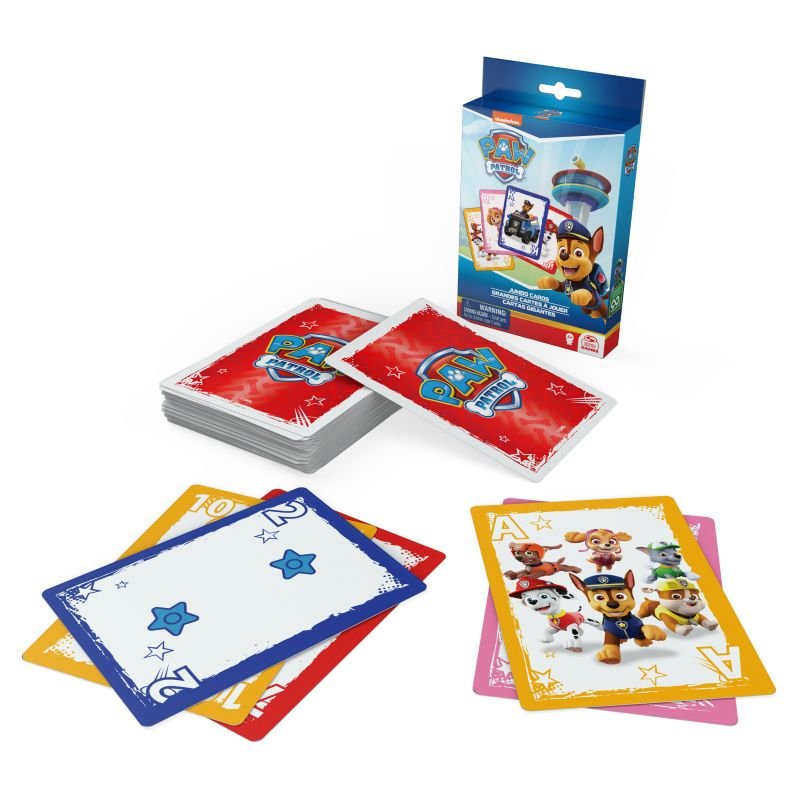 Spin Master - Paw Patrol Jumbo Cards 36pk Toys & Games