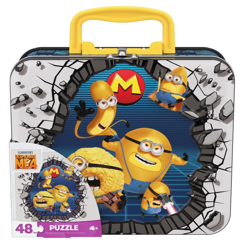 Spin Master - Puzzle Tin with Handle Boy Assortment Toys & Games
