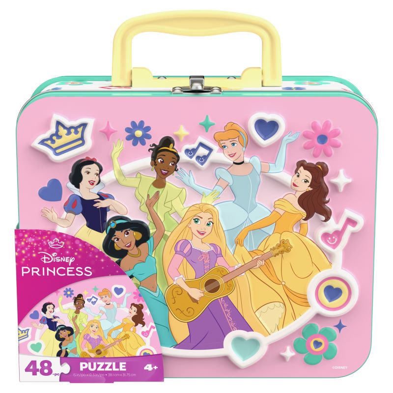 Spin Master - Puzzle Tin with Handle Girl Assortment Toys & Games