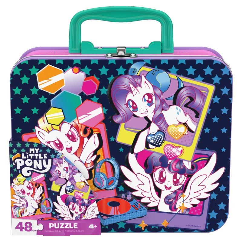 Spin Master - Puzzle Tin with Handle Girl Assortment Toys & Games