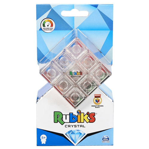 Spin Master - Rubiks 3x3 Crystal Cube Toys & Games